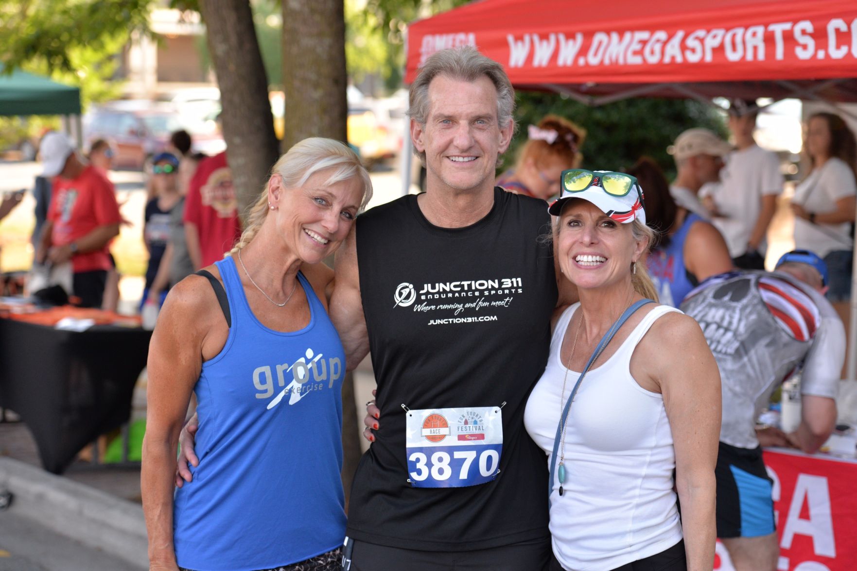Runners: Suzette and Johnny Redwine